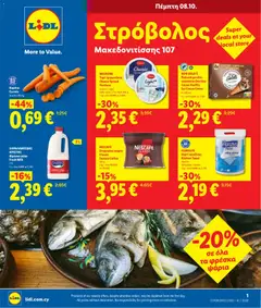 Lidl φυλλαδιο Στρόβολος-Μακεδονιτίσσης 107 σε ισχύ από 08/10/2026