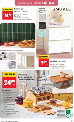 Pogląd oferty "Biedronka gazetka - Hity i inspiracje" - ważna od 03.10.2026 | Strona: 19 | Produkty: Waga, Sandwich, Patelnia Smukee, Patelnia