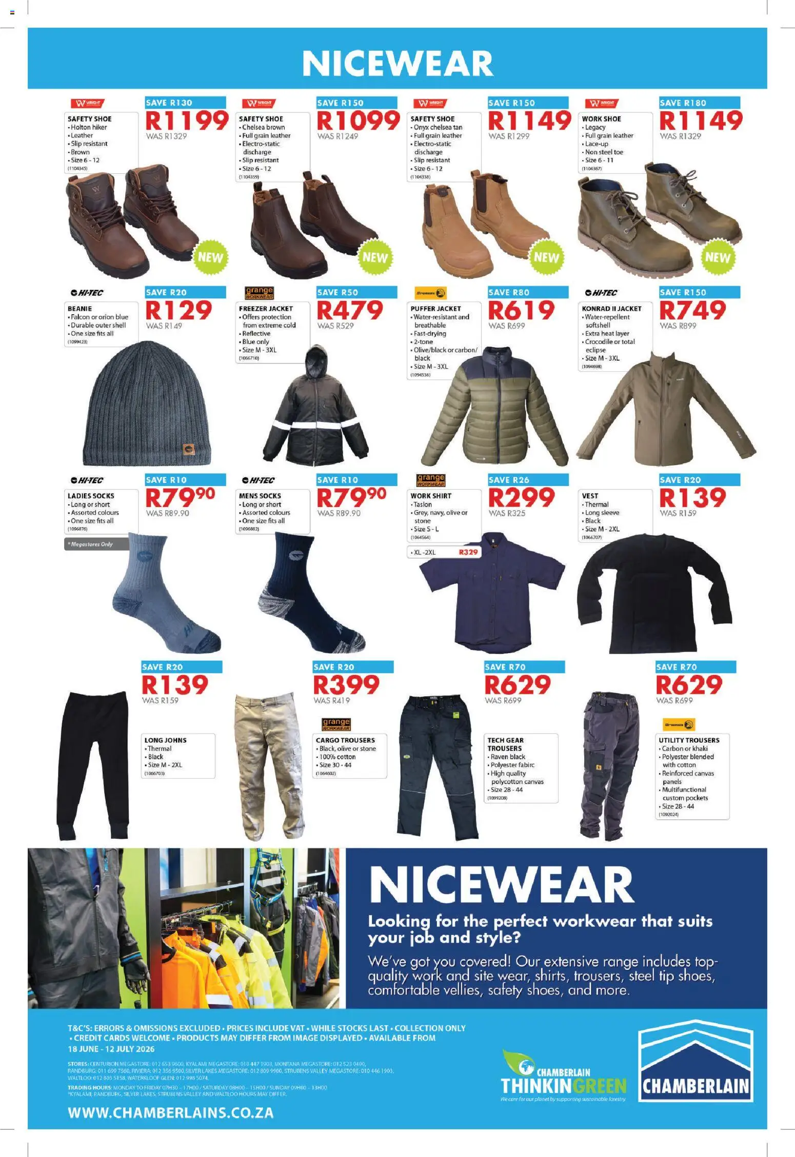 New Chamberlain catalogue – valid from 18.06.2026 | Page: 12 | Products: Shirt, Vest, Utility, Canvas
