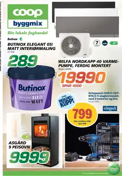 Forhåndsvisning av Coop Byggmix kundeavis gyldig fra 12/10/2026