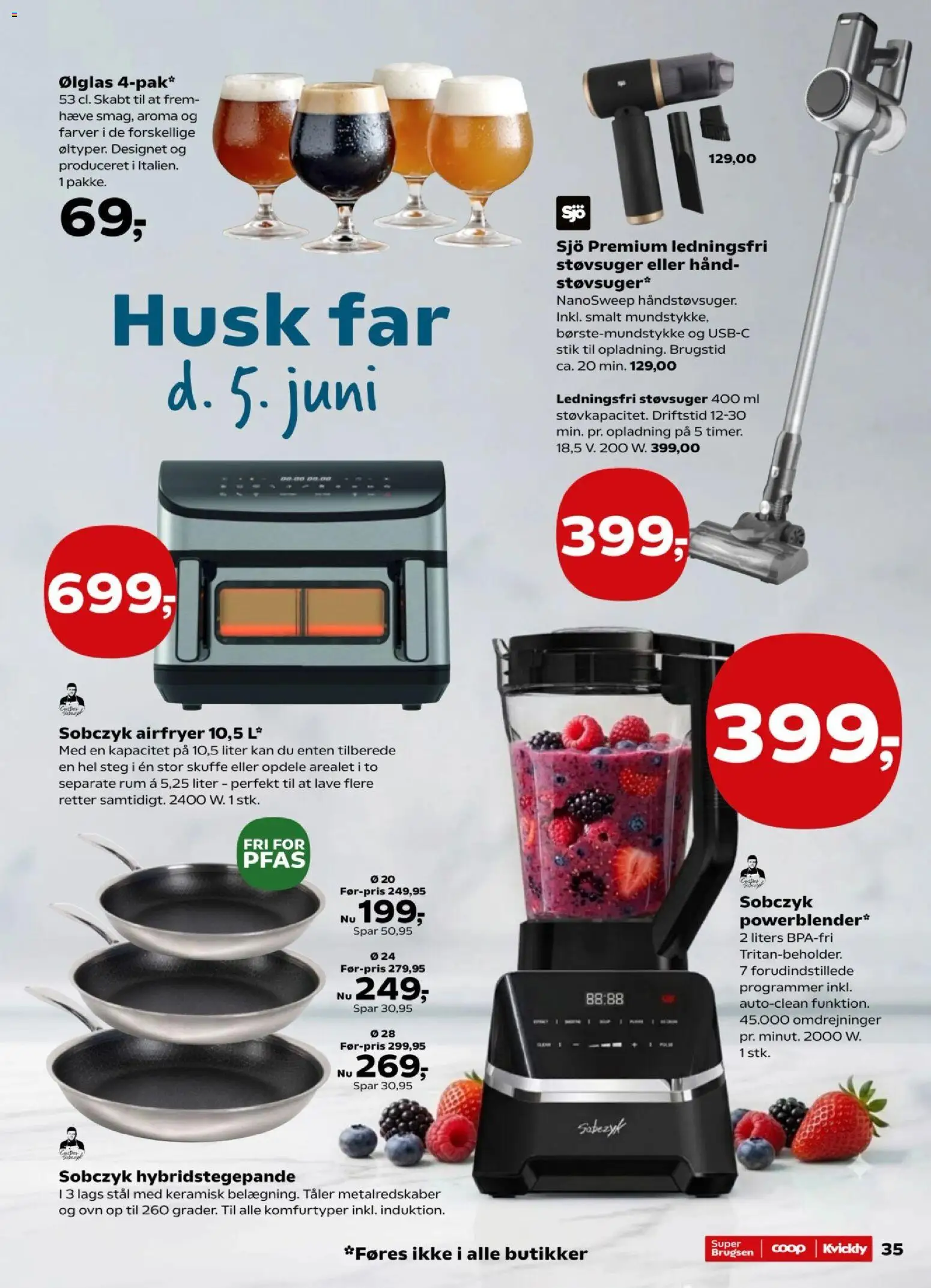 Super Brugsen tilbudsavis – gyldig fra 29.05.2026 | Side: 37 | Produkter: Stik, Ovn, Støvsuger