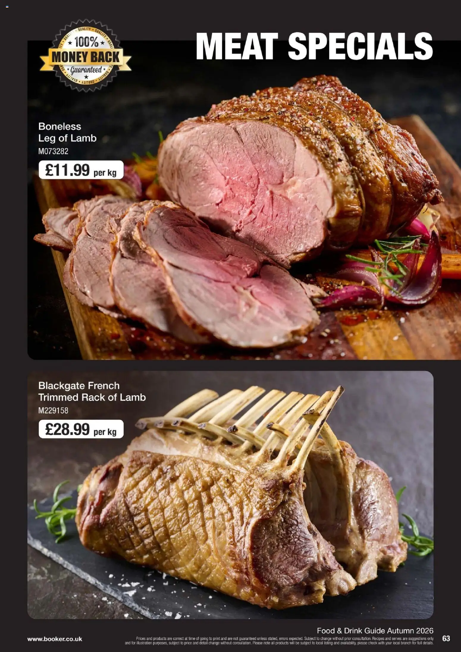 {H1} | Page: 63 | Products: Meat
