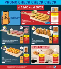 Aldi folder week 22 - Voorbeeld van een folder van Aldi, geldig van 26.05.2026 | Pagina: 5 | Producten: Sós kalács, Gewicht, Brood