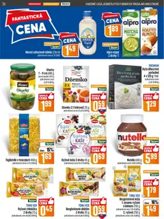 COOP Jednota leták platný od 07.05.2026 | Strana: 20 | Produkty: Alpro, Uhorky, Nutella, Ovocie