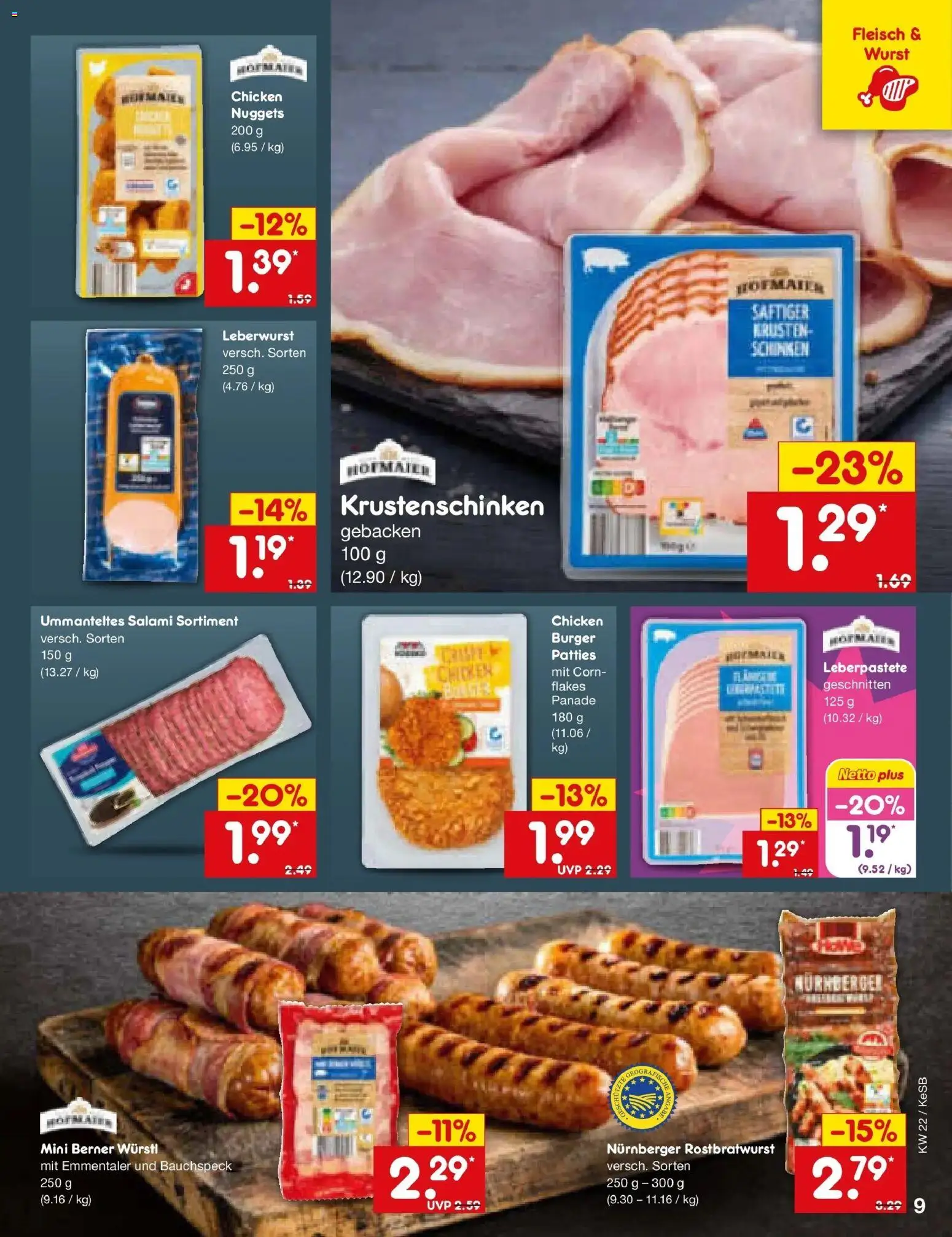 Netto Marken-Discount Prospekt Bonn – gültig ab 26.05.2026 | Seite: 11 | Produkte: Würstl, Wurst, Salami, Fleisch