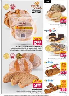 Mercator katalog akcije – veljaven od 11.06.2026 | Stran: 11 | Izdelki: Pekarna, Kos, Kruh