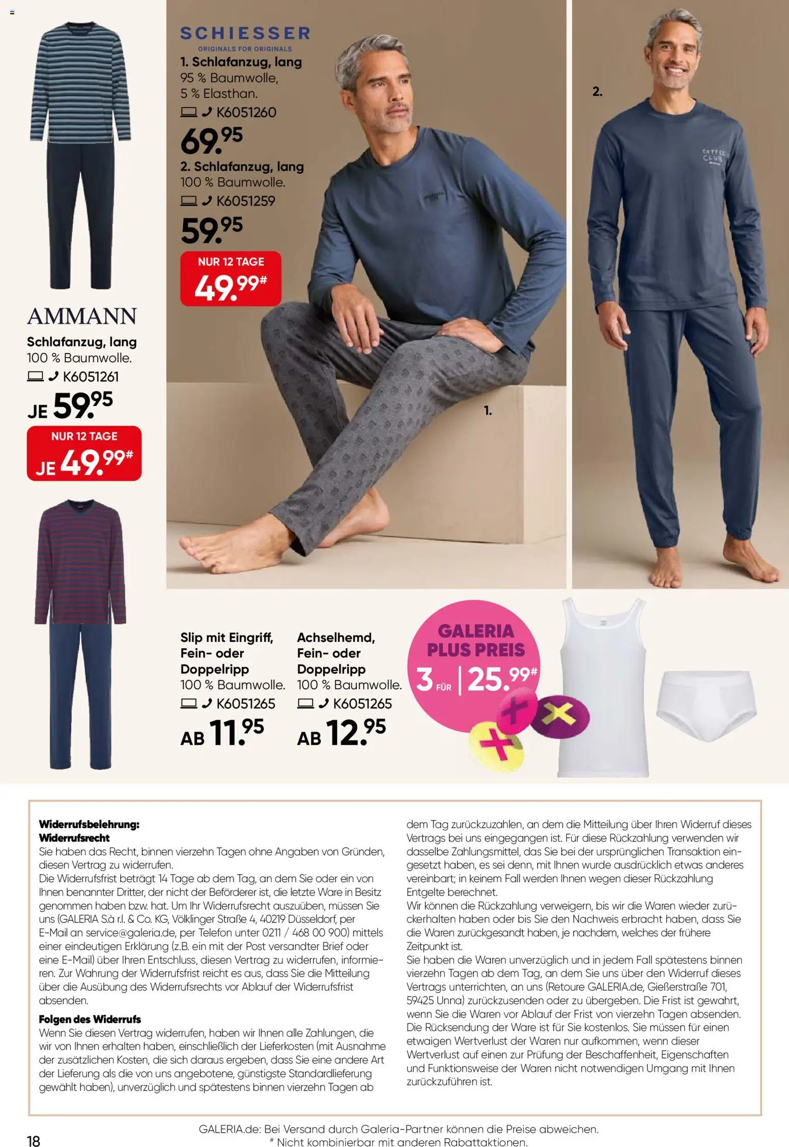 Galeria Karstadt Kaufhof Prospekt – gültig ab 16.09.2026 | Seite: 18 | Produkte: Slip, Telefon