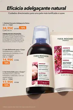 Pré-visualização Yves Rocher catálogo 8 válido de 03.06.2026 | Página: 58 | Produtos: Frigorífico, Drenante, Leite, Bebida