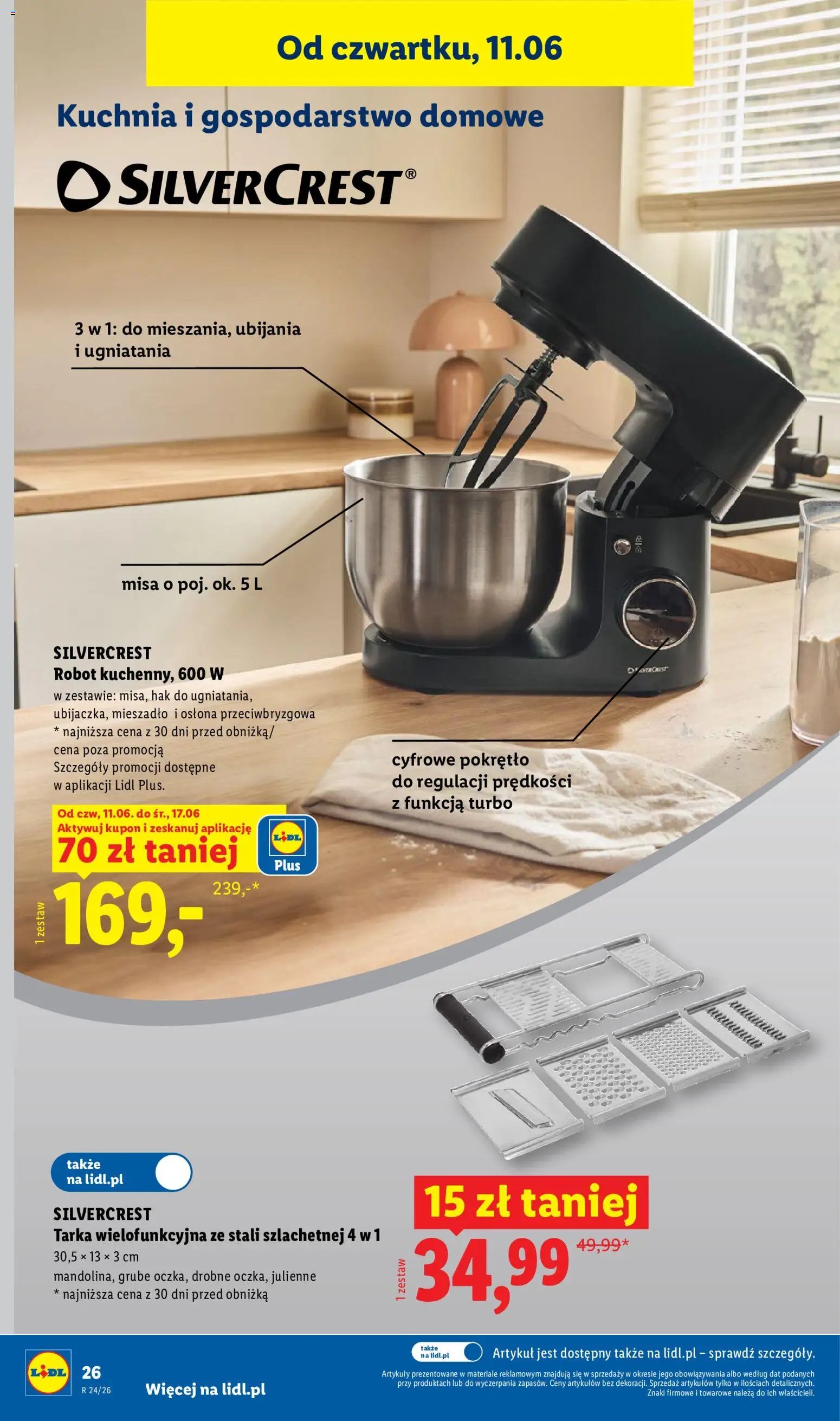 Lidl Polsko katalog od 08.06.2026 | Strana: 30 | Produkty: Robot