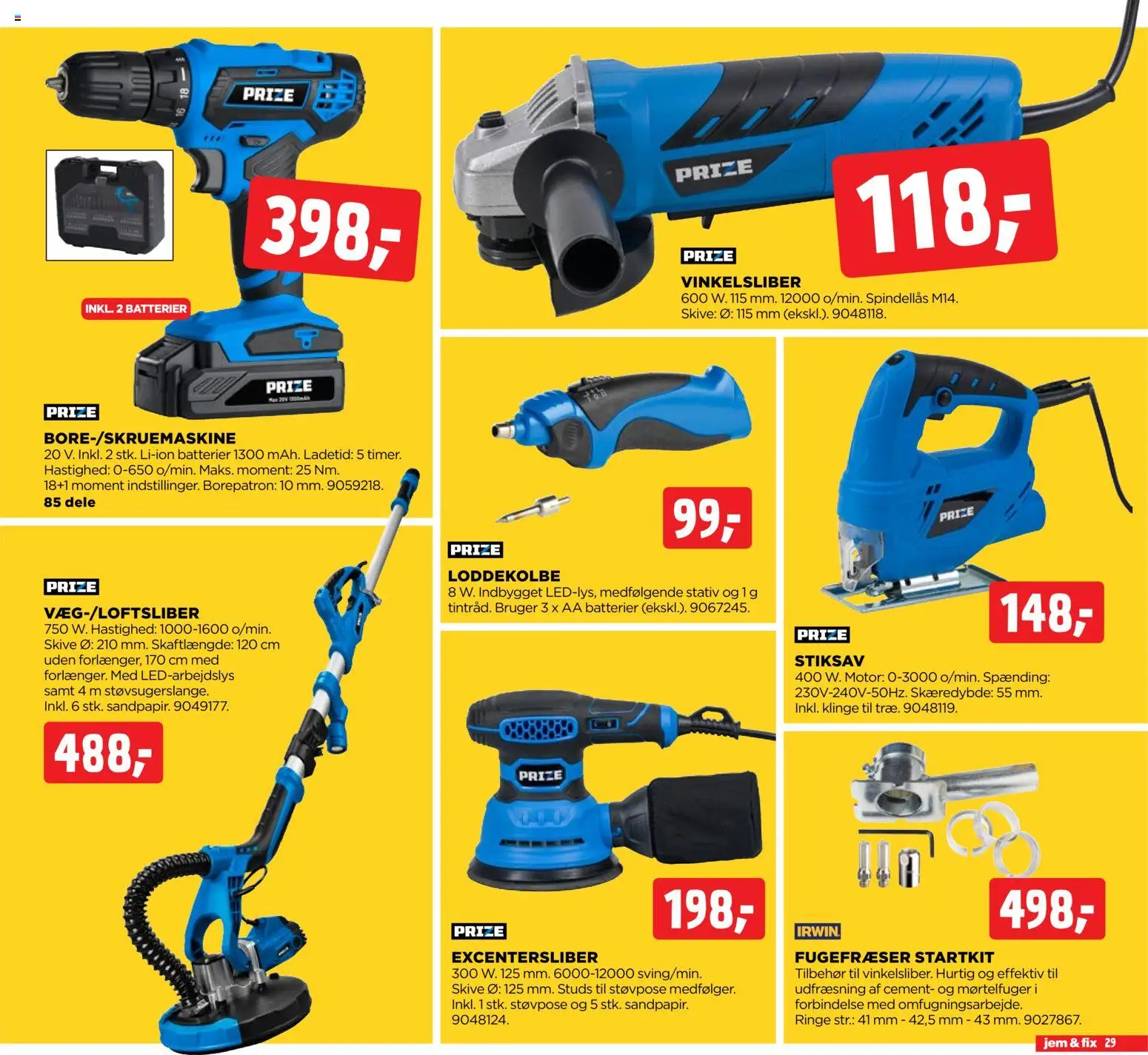 Jem & fix tilbudsavis – gyldig fra 03.05.2026 | Side: 29 | Produkter: Batterier