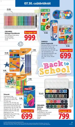 Lidl Iskolakezdési - amely érvényes a következő dátumtól: 2026.07.30. | Oldal: 7 | Termékek: Játékok