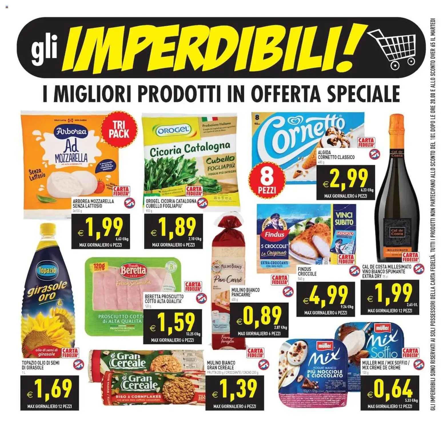 Volantino PIM Supermercati del 02/09/2026 | Pagina: 2 | Prodotti: Frutta, Spumante, Cacao, Senza lattosio