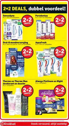 Kruidvat folder - Voorbeeld van een folder van Kruidvat, geldig van 29/09/2026 | Pagina: 3 | Producten: Kruiden, Boost, Antitranspirant, Tandpasta