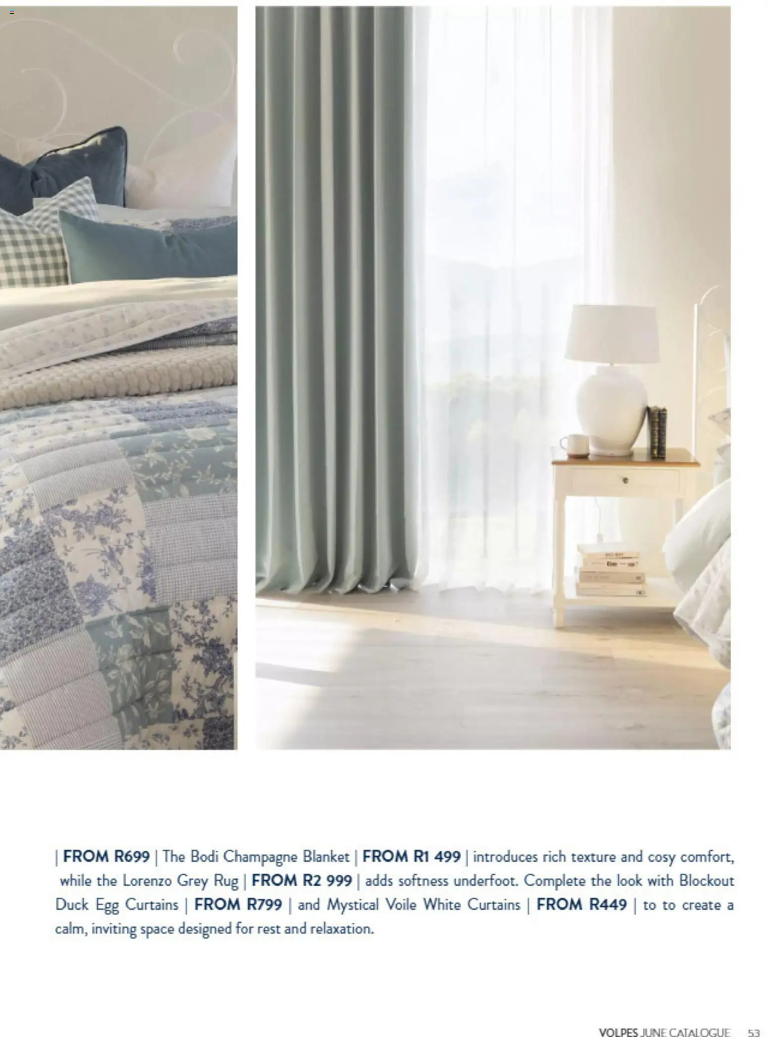 New Volpes catalogue – valid from 01/07/2026 | Page: 53 | Products: Rug, Blanket