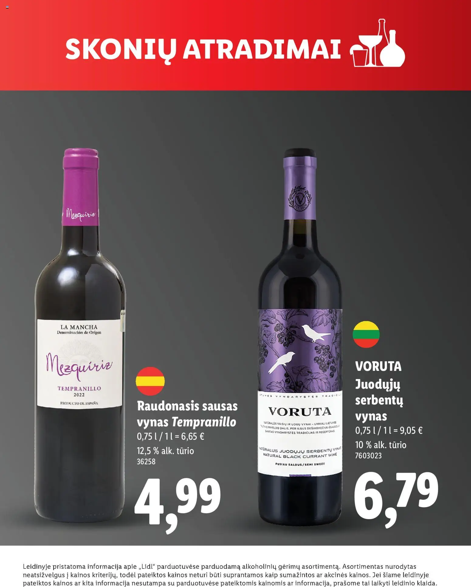 LIDL akcijos nuo 2025.12.05 | Puslapis: 13 | Prekių: Vynas