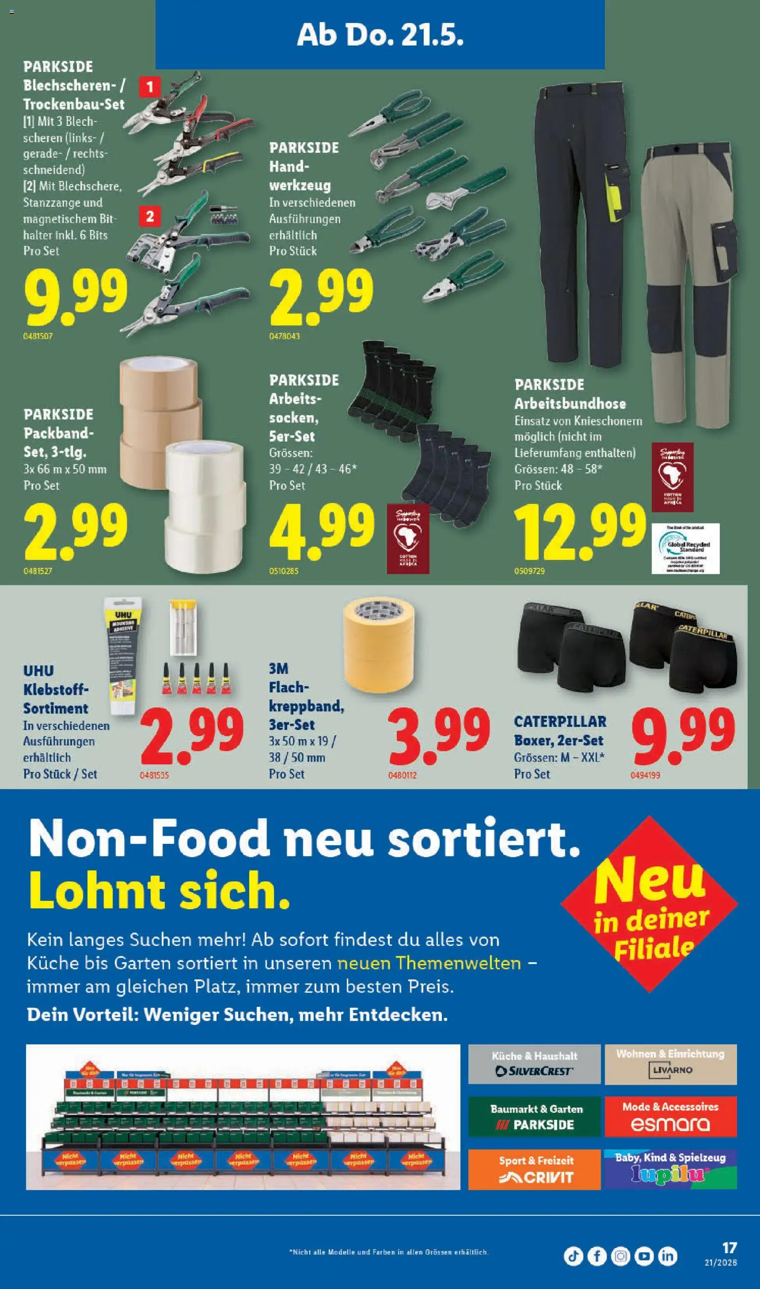 Lidl aktionen – gültig ab 21.05.2026 | Seite: 17