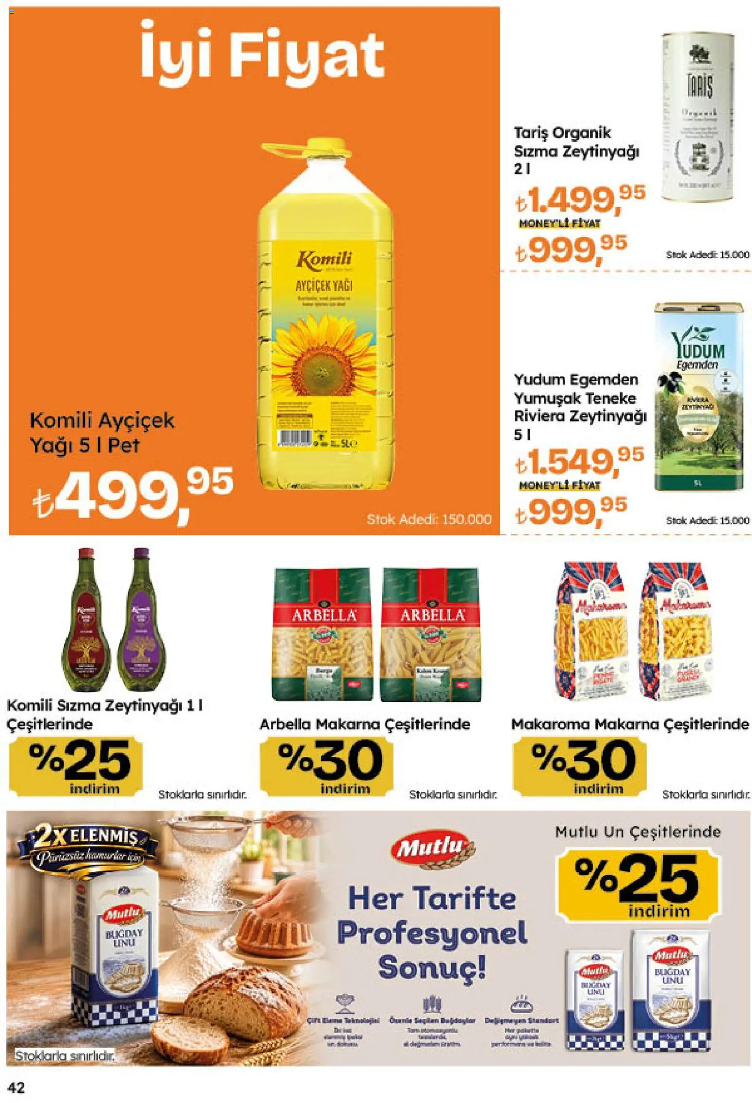 Migros Katalog - 5M Migroskop Dijital - 06 Ağustos 2026 tarihinden itibaren geçerlidir | Sayfa: 42 | Ürünler: Makarna