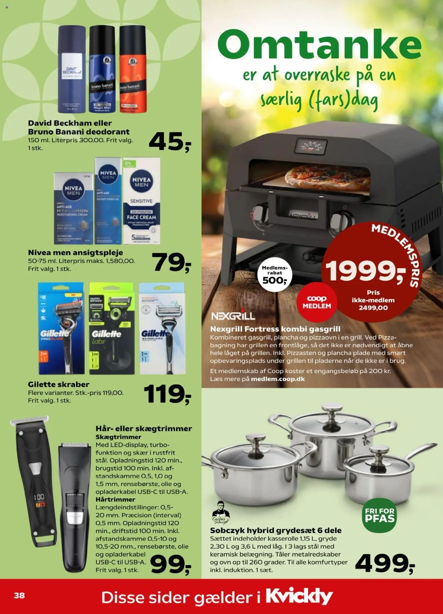 Kvickly tilbudsavis – gyldig fra 29.05.2026 | Side: 41 | Produkter: Olie, Deodorant, Ovn, Hårtrimmer