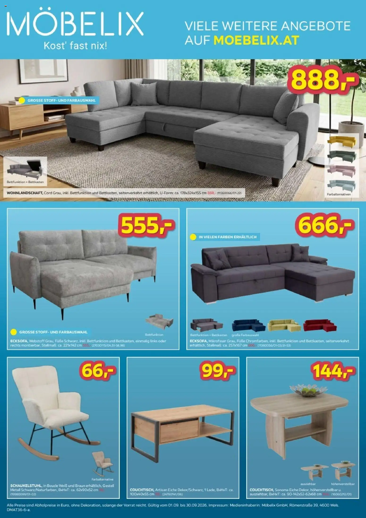 Möbelix Angebote gültig ab 01.09.2026 | Seite: 2