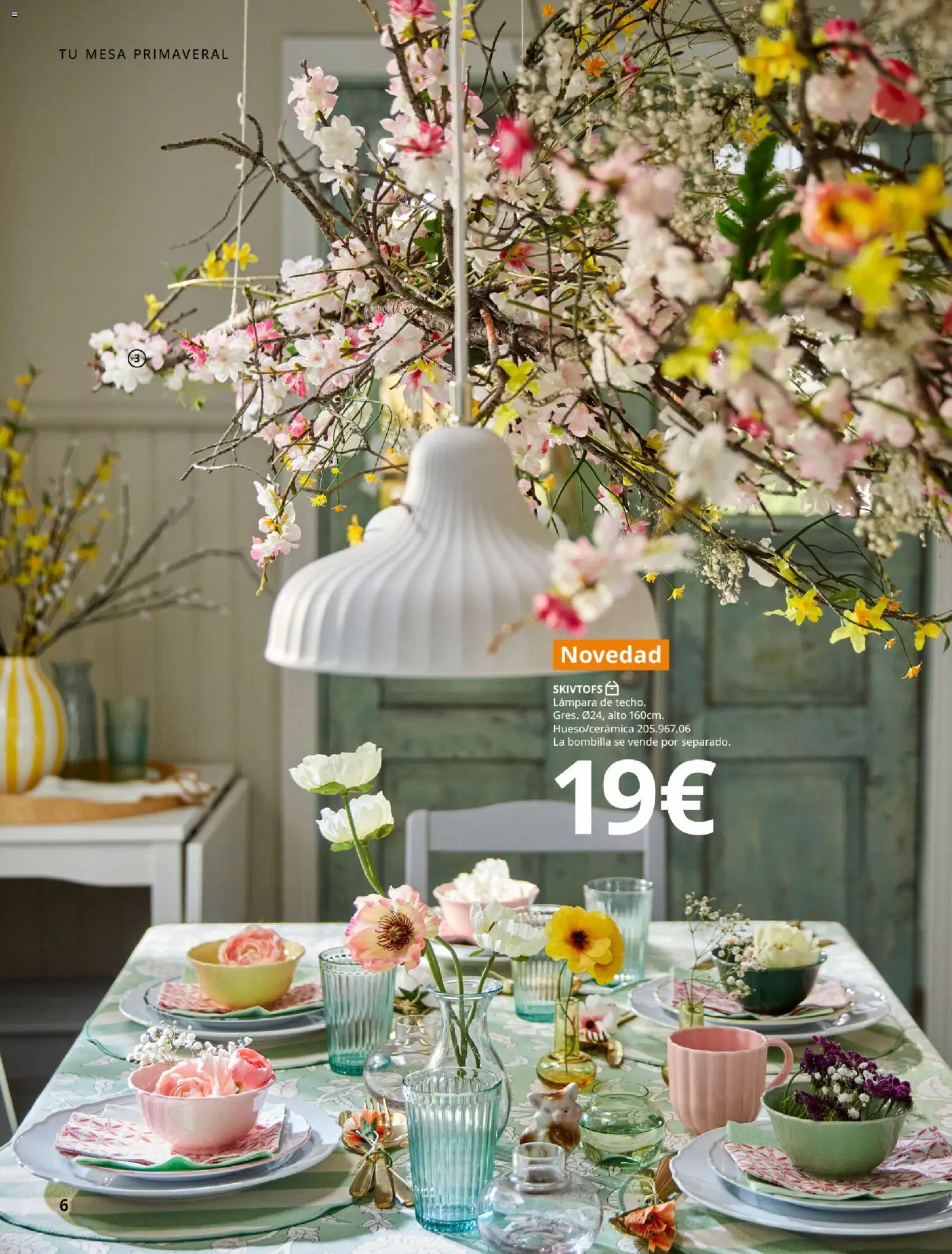 IKEA - Colecciones de primaver │ válido desde el 01/01/2026 | Página: 6 | Productos: Bombilla, Mesa, Lámpara