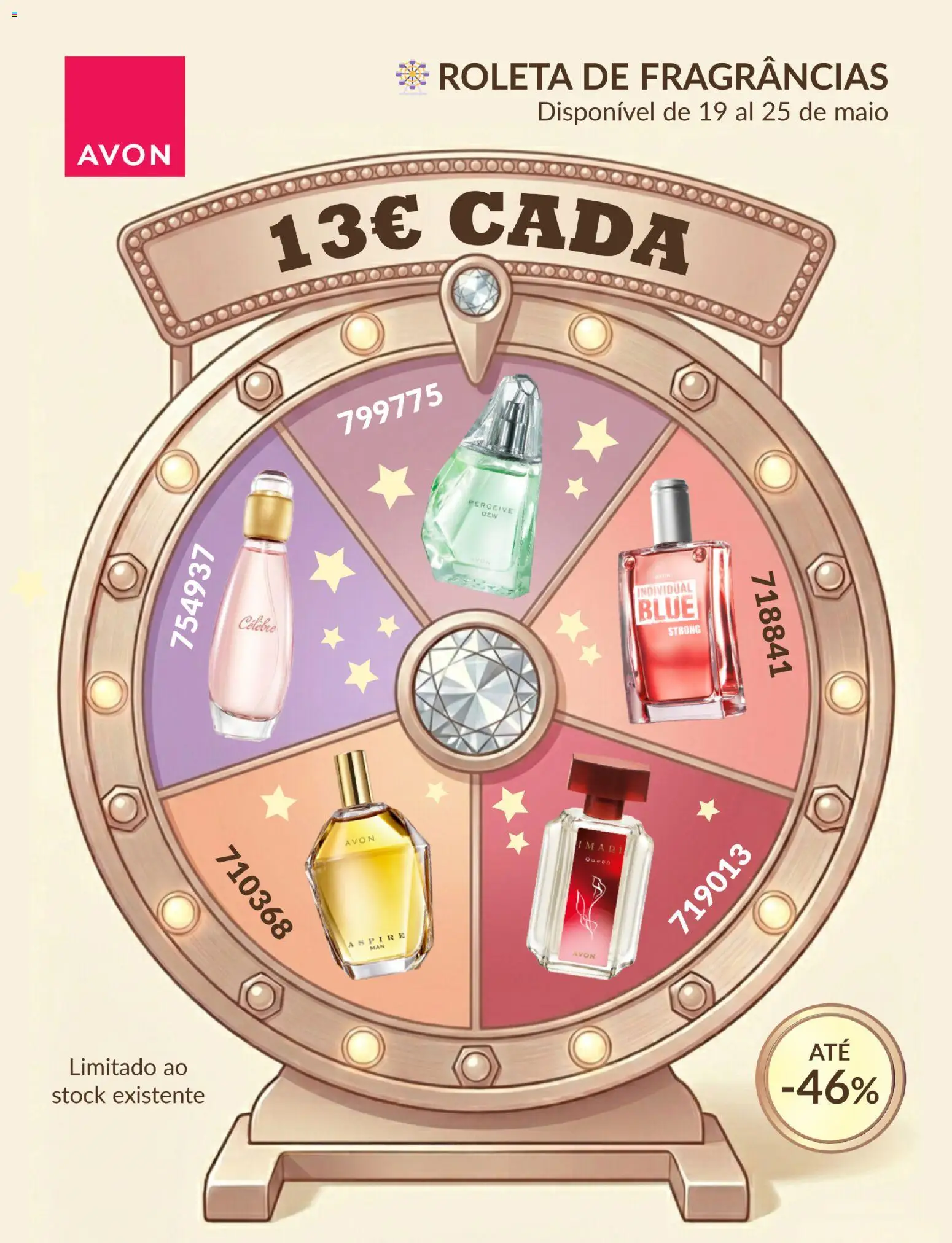 Catálogo AVON Campanha Descobre a nossa roleta de fragrâncias! │ válido de 19.05.2026 | Página: 2 | Produtos: Perfume