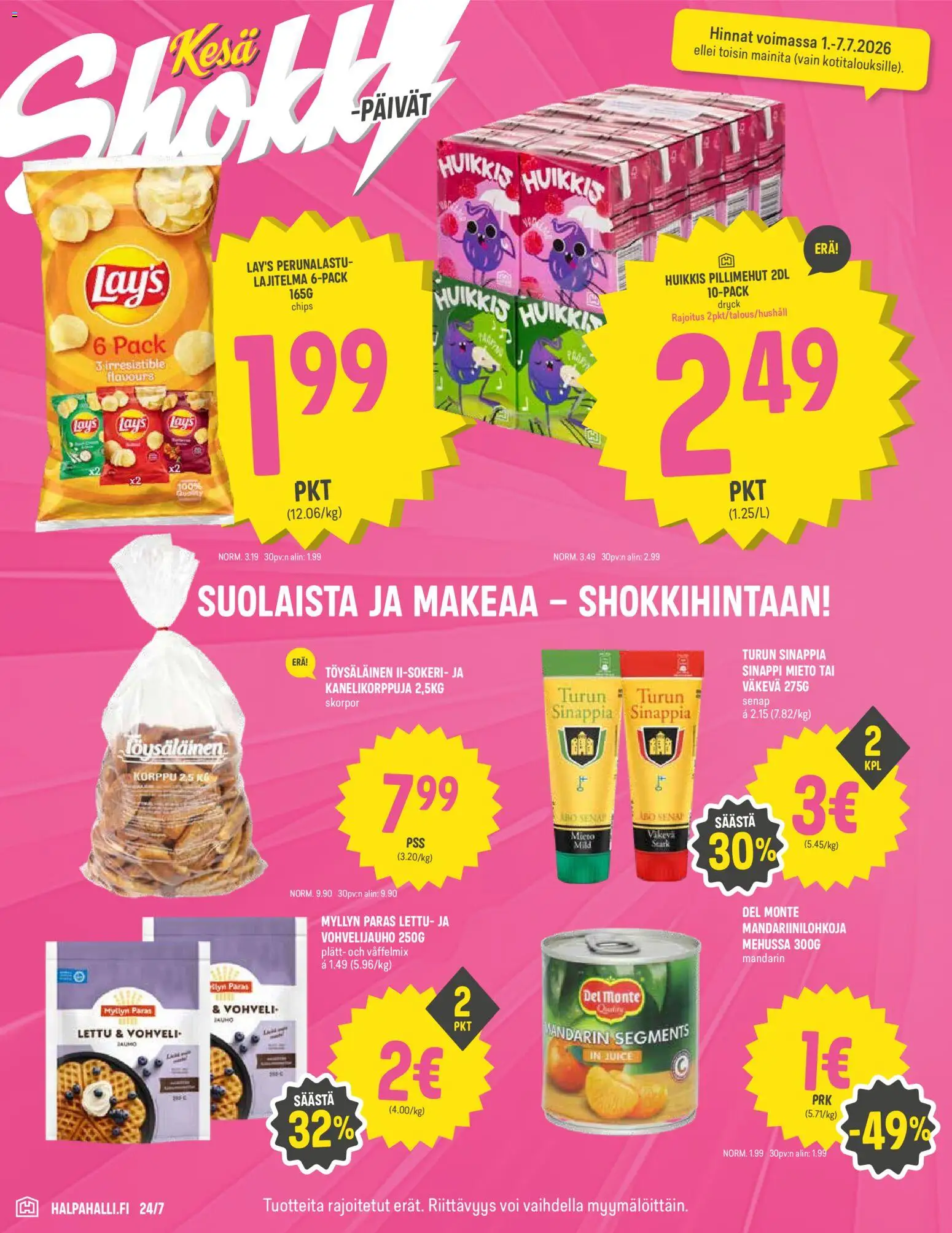 Halpa Halli tarjoukset – voimassa 01/07/2026 alkaen | Sivu: 4