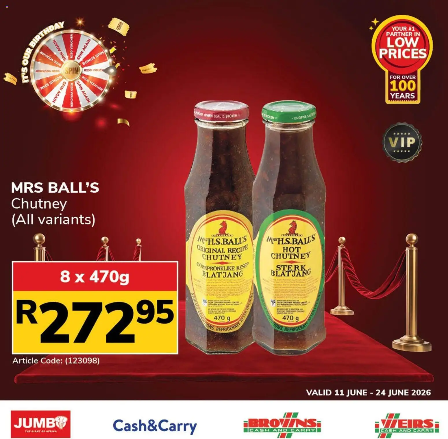 New Jumbo catalogue – valid from 11.06.2026 | Page: 3 | Products: Chutney