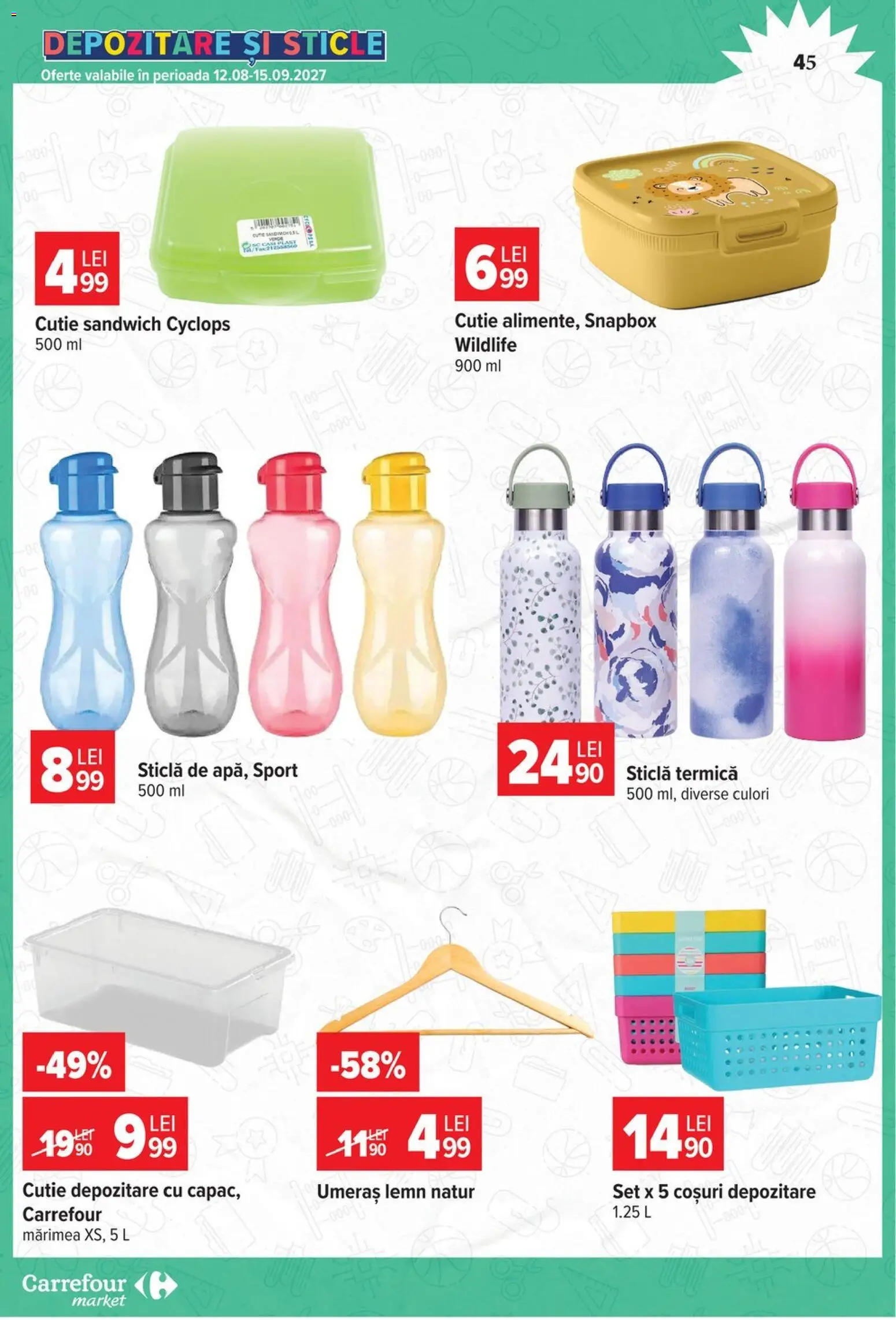 Noul catalog Carrefour – valabil de la 12.08.2026 | Pagină: 45
