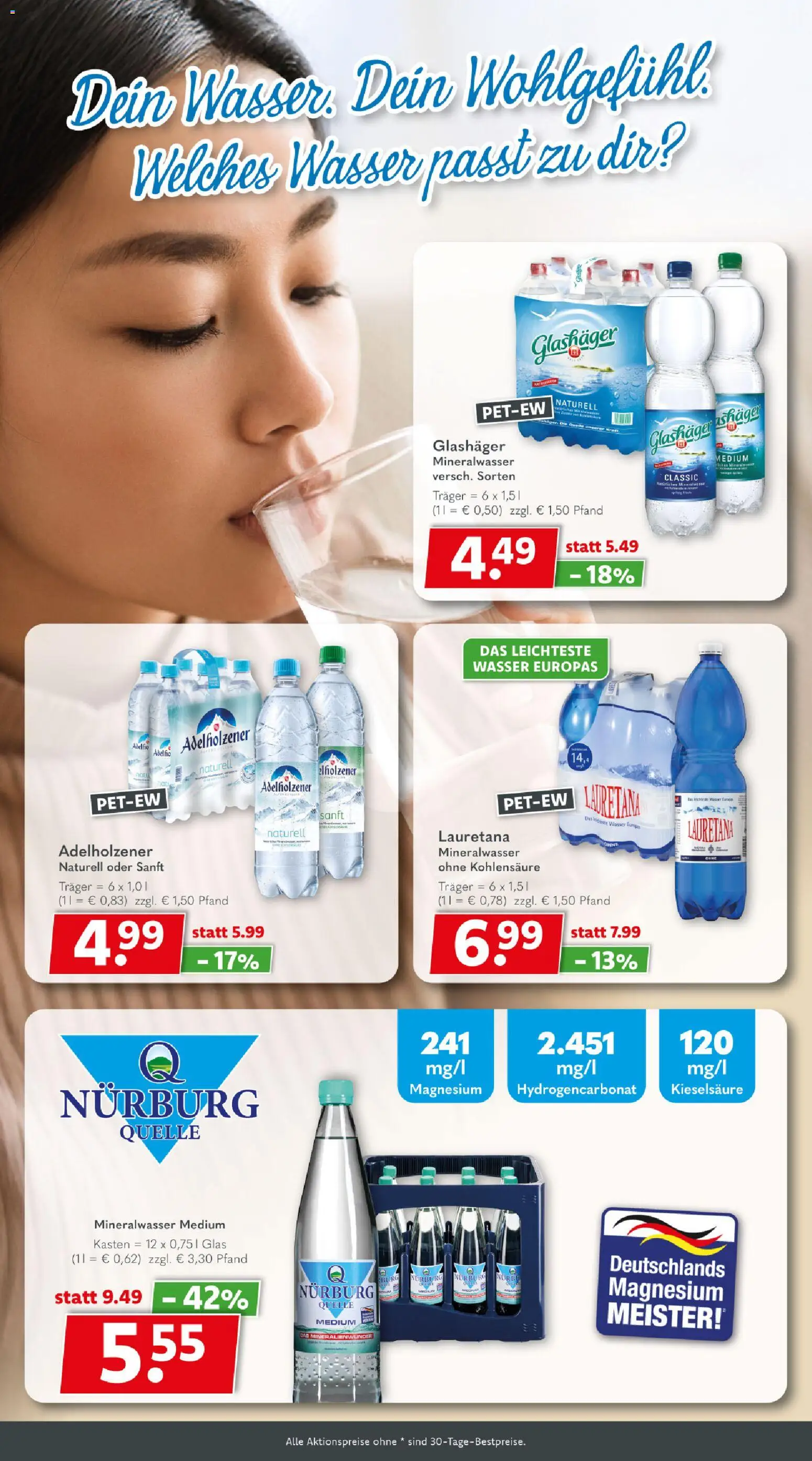 Getränkeland Prospekt – gültig ab 09.11.2026 | Seite: 4 | Produkte: Adelholzener, Mineralwasser, Wasser