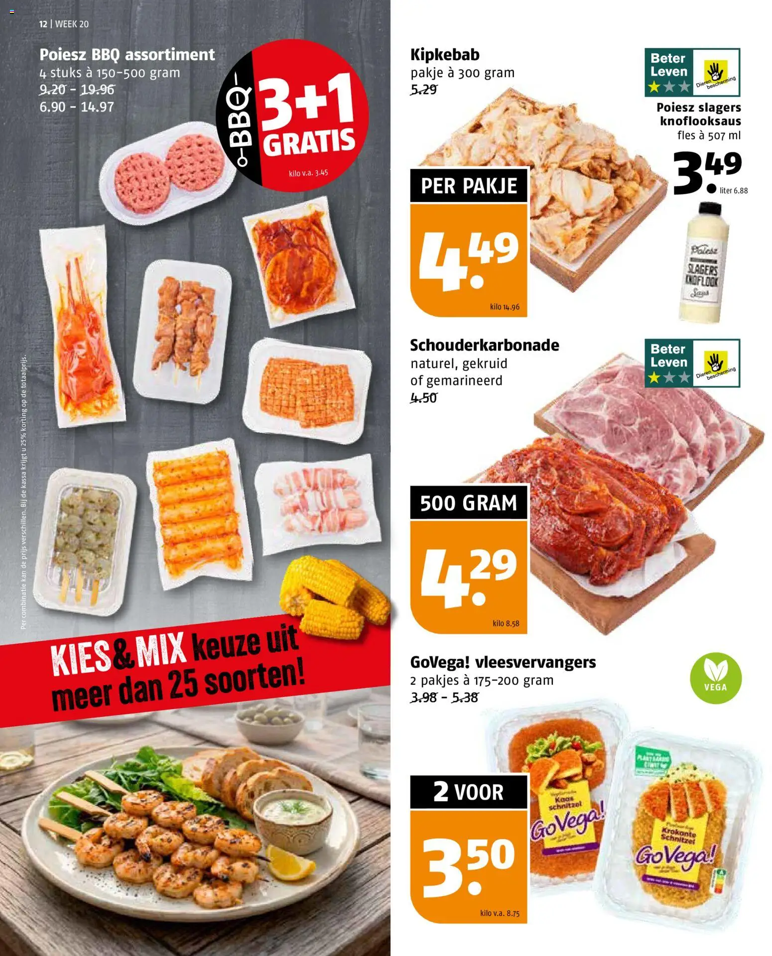 {H1} | Pagina: 12 | Producten: Kan, Fles, Schnitzel, Knoflook