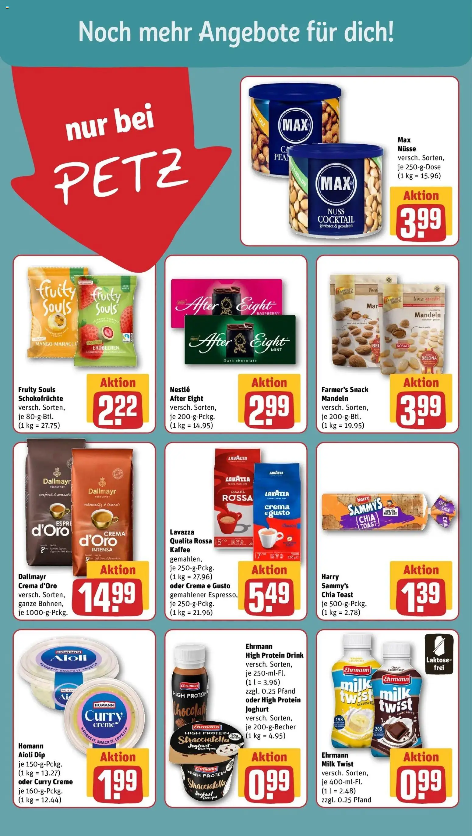 REWE Prospekt ab 26.10.2026 zum Blättern » Angebote | Seite: 16 | Produkte: Mandeln, Creme, Salz, Nüsse