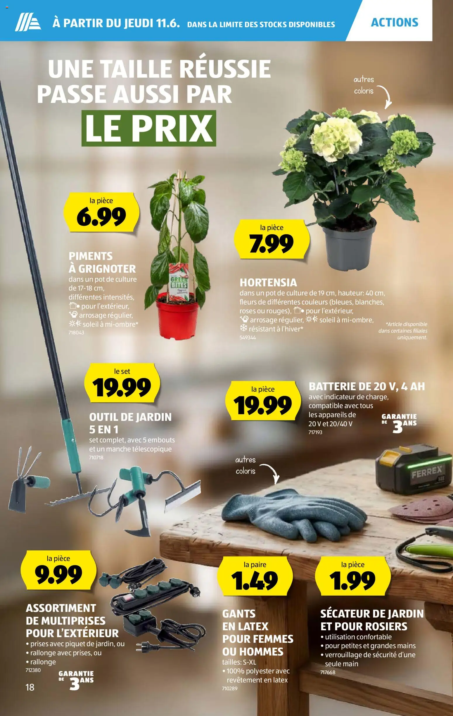 Aldi aktionen FR – gültig ab 11.06.2026 | Seite: 20 | Produkte: Batterie