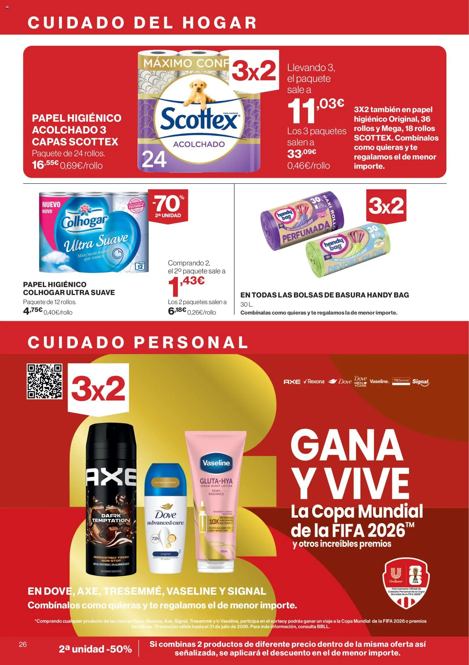 Supercor Canarias │ válido desde el 06.05.2026 | Página: 26 | Productos: Sérum, Papel higienico, Té