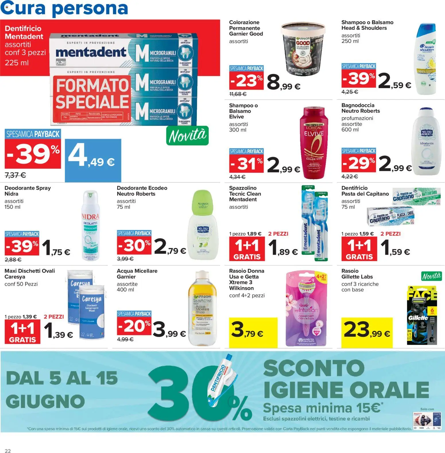 Volantino Carrefour del 05.06.2026 | Pagina: 22