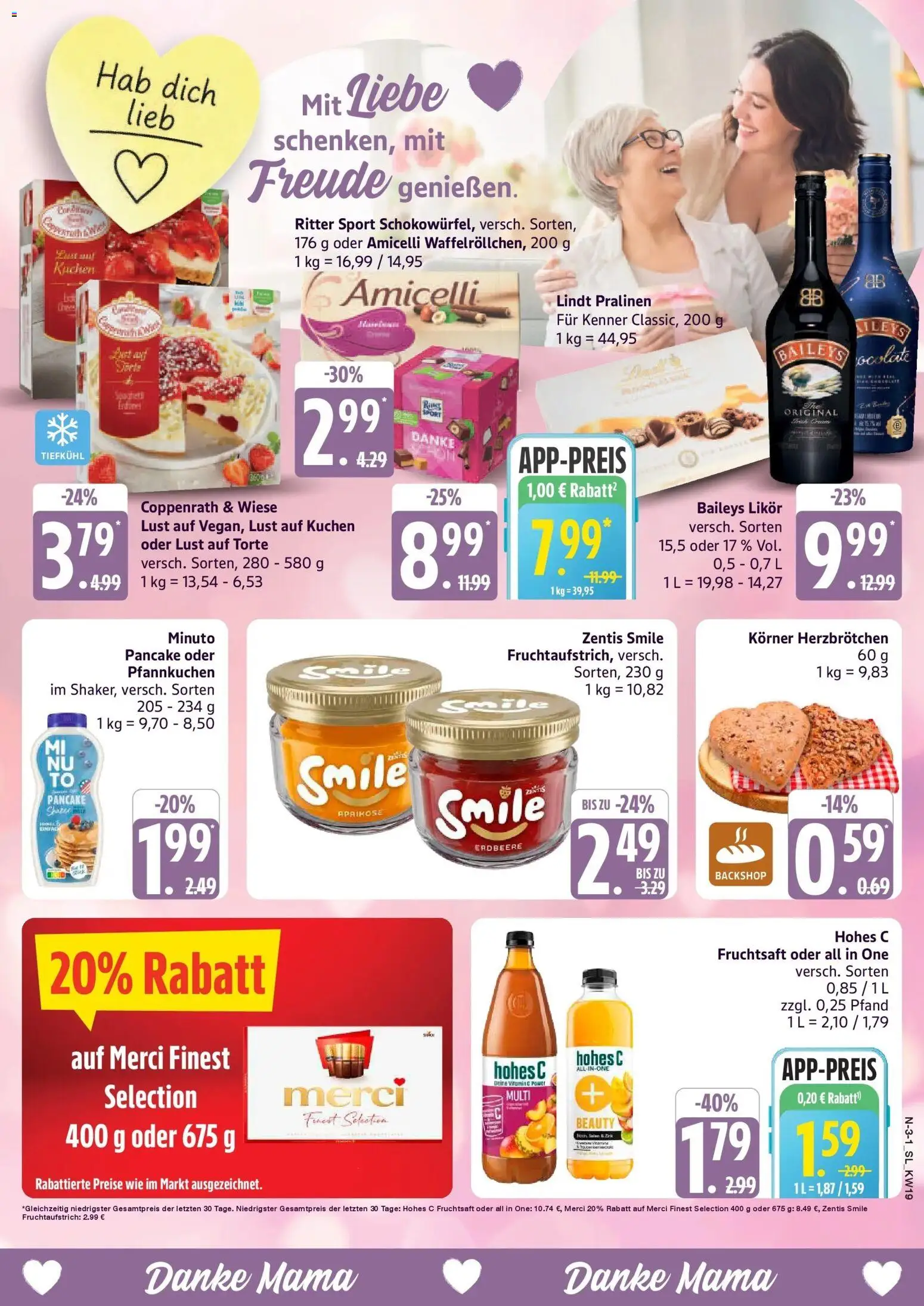 Marktkauf Prospekt Schleswig	 – gültig ab 04.05.2026 | Seite: 3 | Produkte: Likör, Pfannkuchen, Baileys, Kuchen