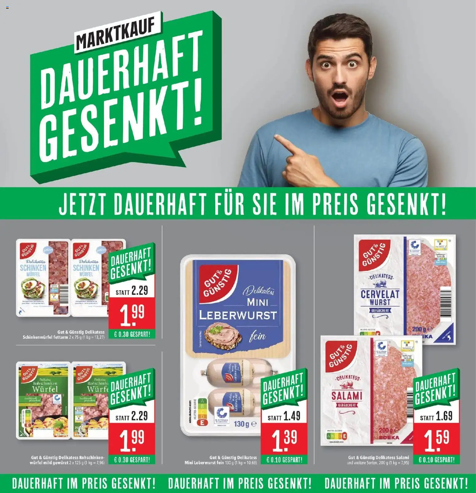 Marktkauf Prospekt Aschaffenburg (ab 19.10.2026) » Angebote online | Seite: 9 | Produkte: Wurst, Salami, Schinken