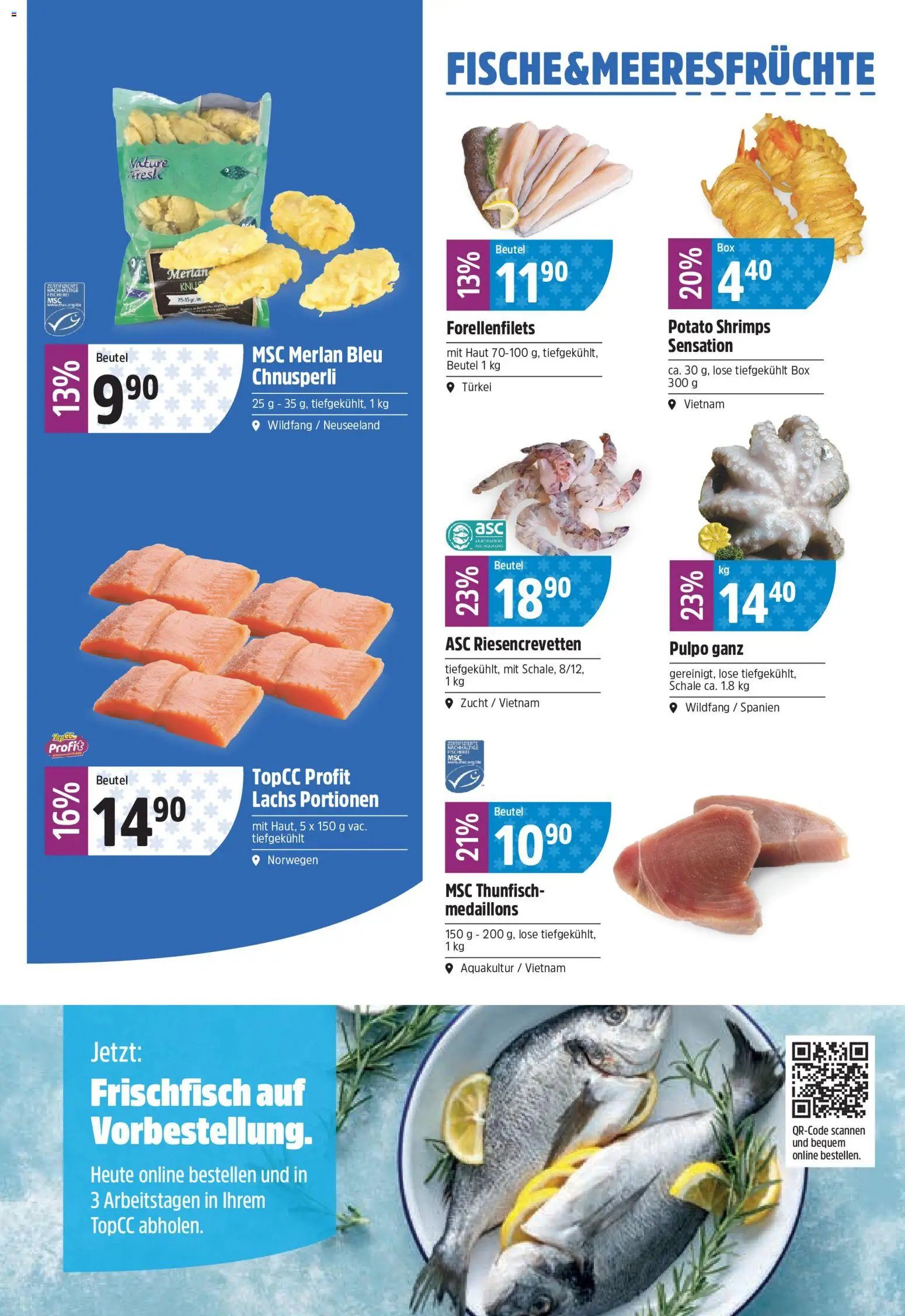 TopCC aktionen – gültig ab 24.08.2026 | Seite: 8 | Produkte: Box, Lachs