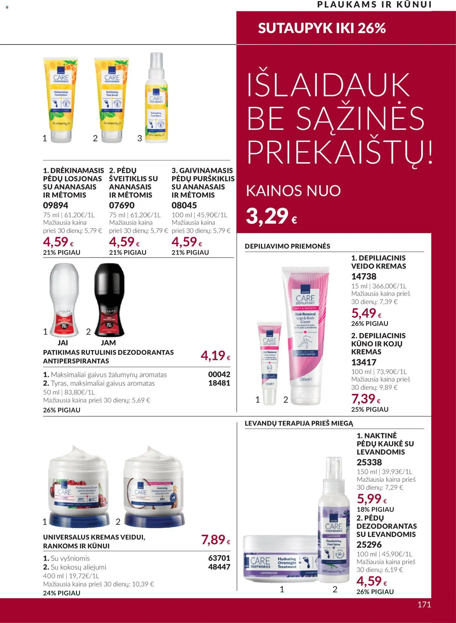 AVON akcijos nuo 2026.09.30 | Puslapis: 171