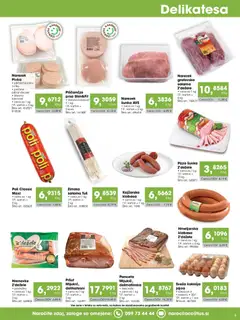 Tuš katalog akcije – veljaven od 15.05.2026 | Stran: 3 | Izdelki: Pršut, Panceta, Narezek, Sunka