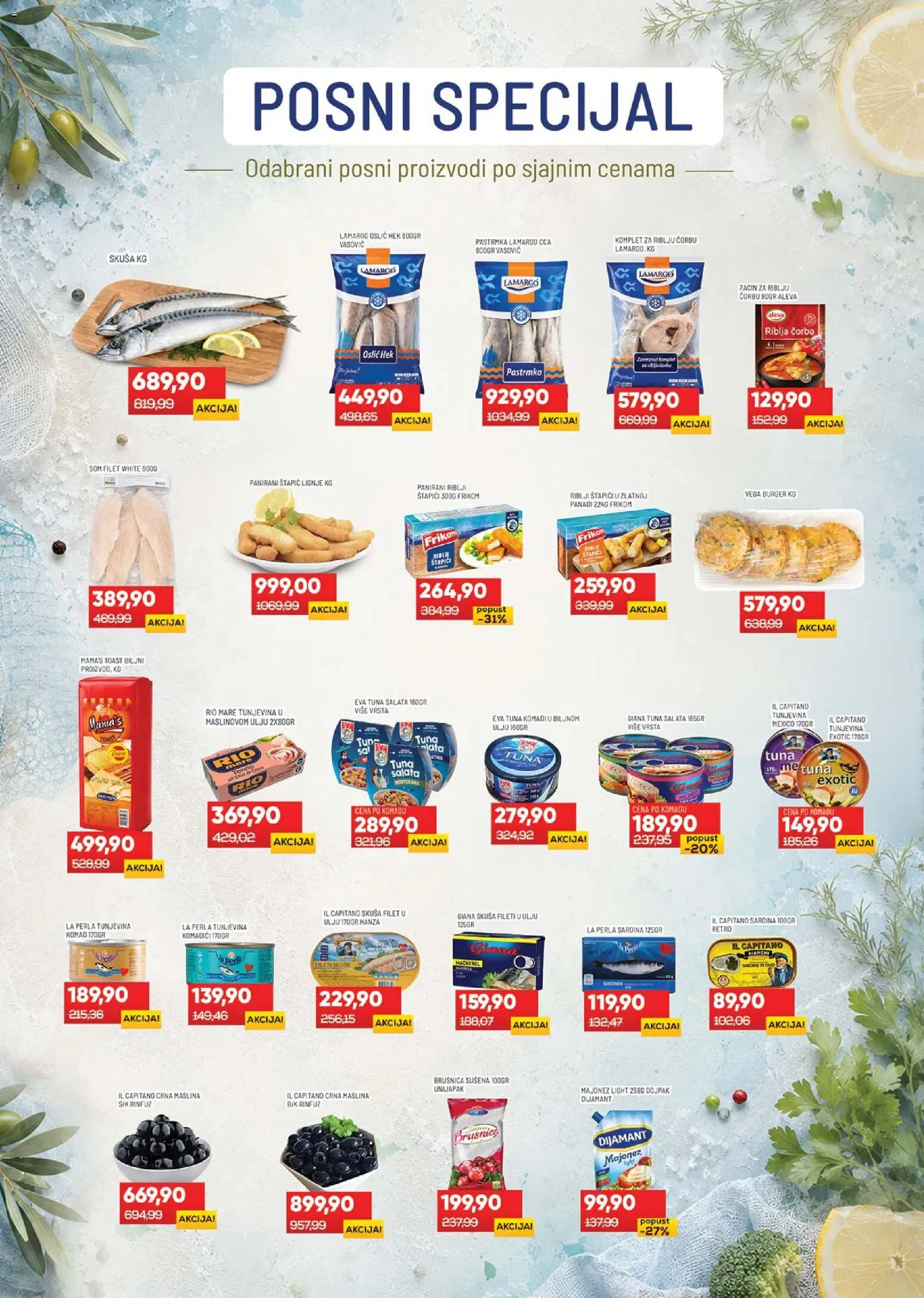 Medius katalog - važi od 02.06.2026 | Strana: 10 | Proizvode: Majonez, Salata, Burger, Sardina