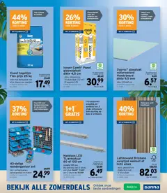 GAMMA folder - Voorbeeld van een folder van GAMMA, geldig van 15/07/2026 | Pagina: 3 | Producten: Plaat, Haken, Zak, Vloeren