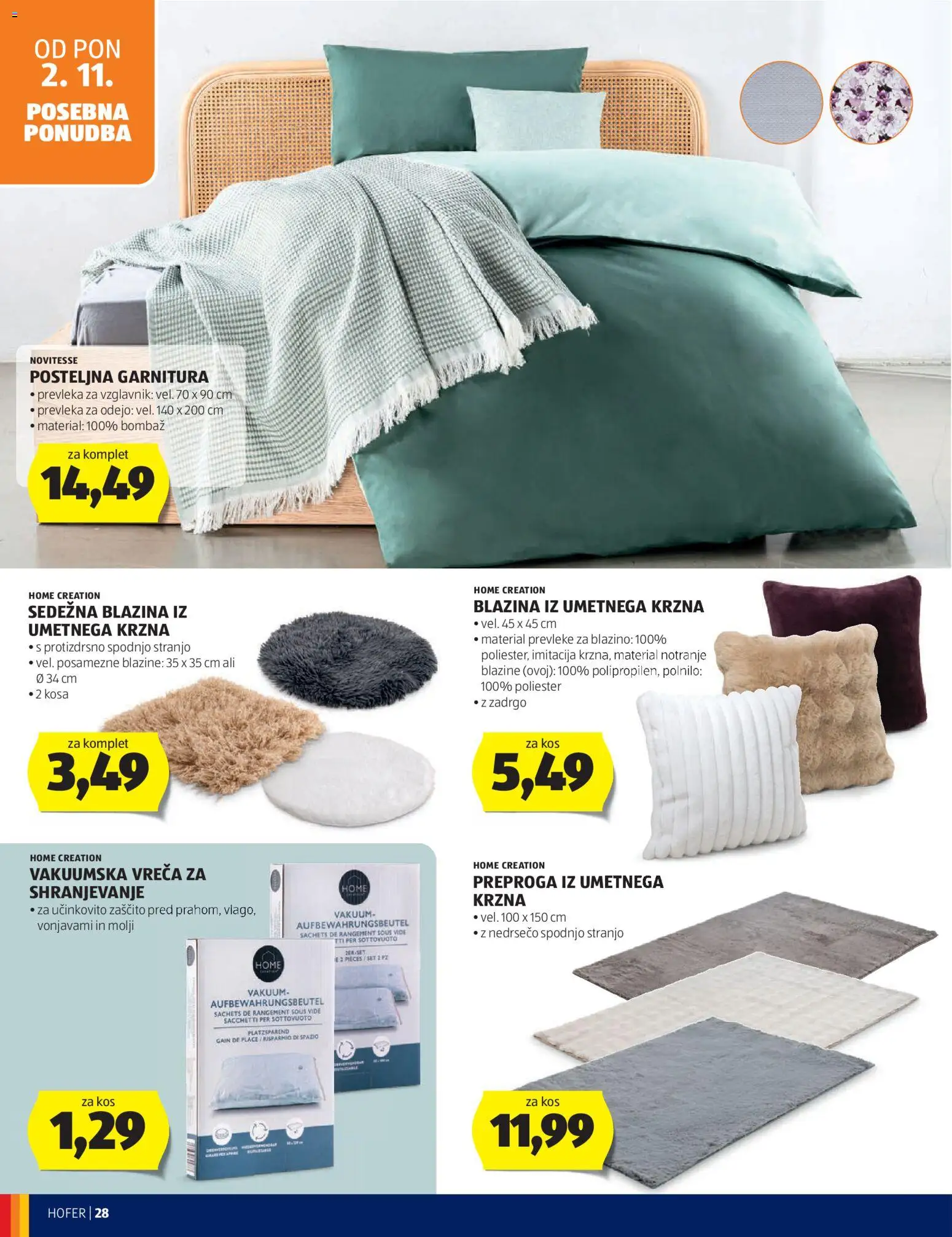 Hofer SI katalog | vrijedi od 28.10.2026 | Stranica: 24