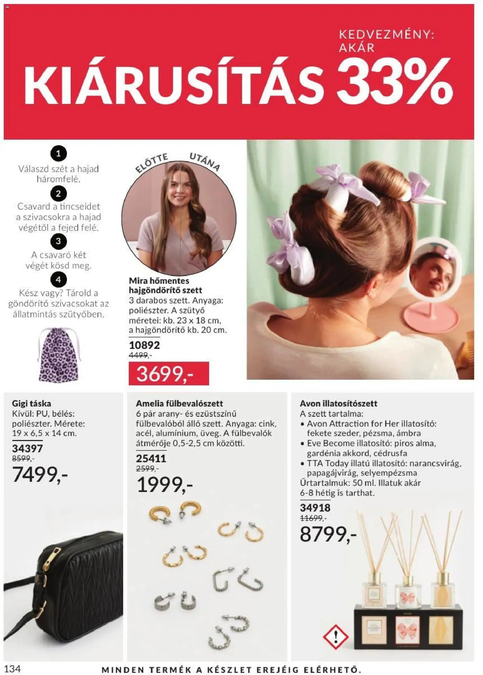 Avon akciós ujság - amely érvényes a következő dátumtól: 2026.08.01. | Oldal: 132