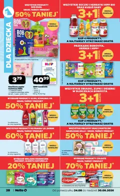 Pogląd oferty "Netto gazetka od poniedziałku" - ważna od 24.08.2026 | Strona: 28