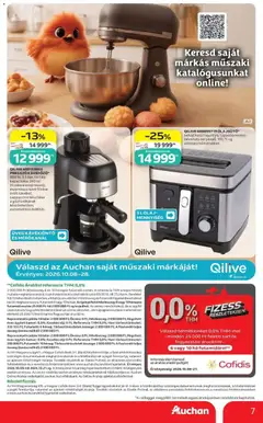 Auchan akciós újság Szolnok - amely érvényes a következő dátumtól: 2026.10.08. | Oldal: 7 | Termékek: Szőlő, Jar, Cappuccino, Kávé