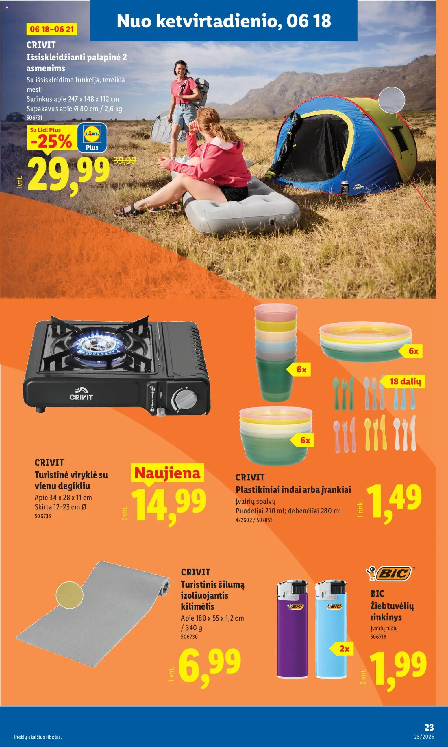 LIDL akcijos nuo 15.06.2026 | Puslapis: 23