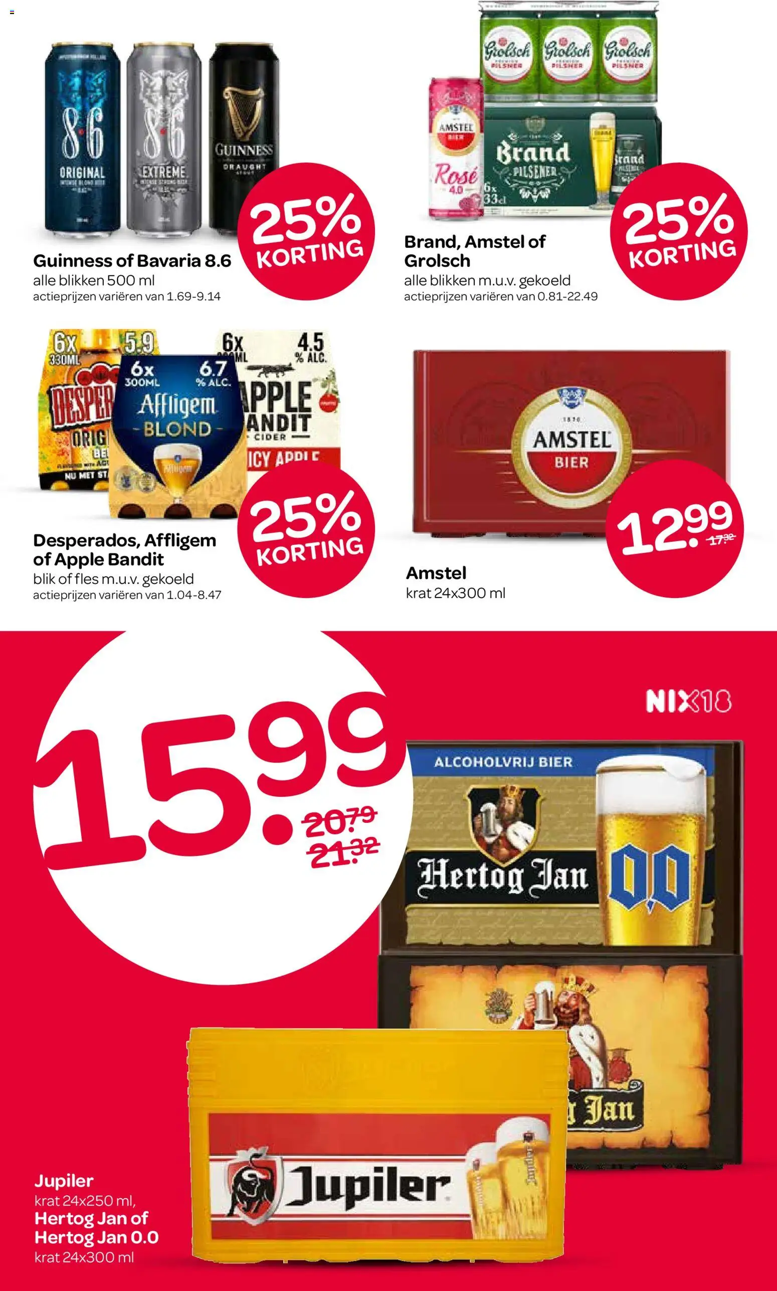 {H1} | Pagina: 15 | Producten: Bier, Fles, Alcoholvrij bier, Cider