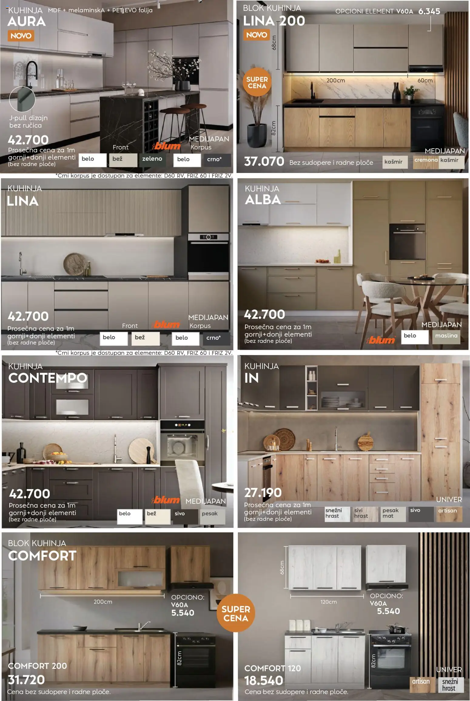 Matis katalog - važi od 01.06.2026 | Strana: 2 | Proizvode: Kuhinja