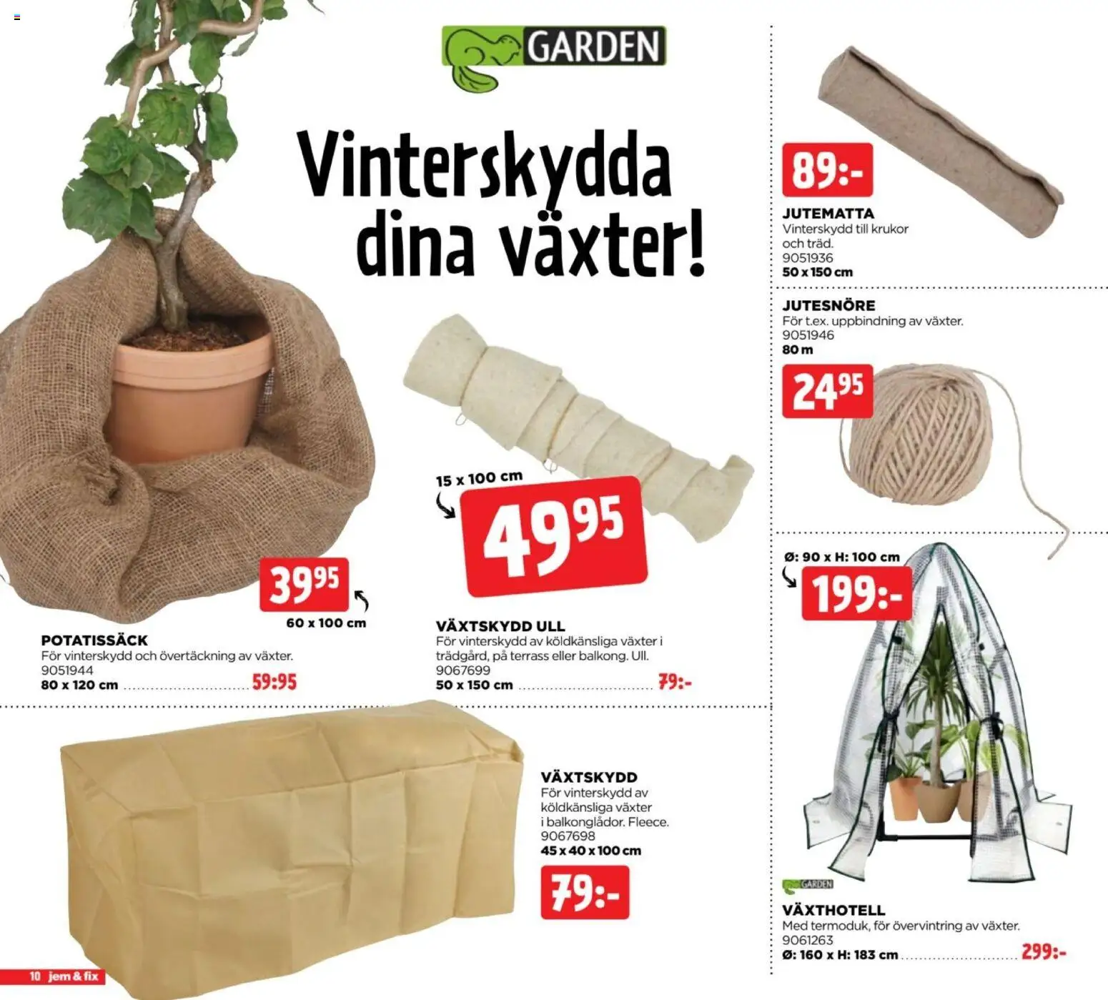 Jem & Fix reklamblad aktuell från 05/10/2026 | Sida: 10