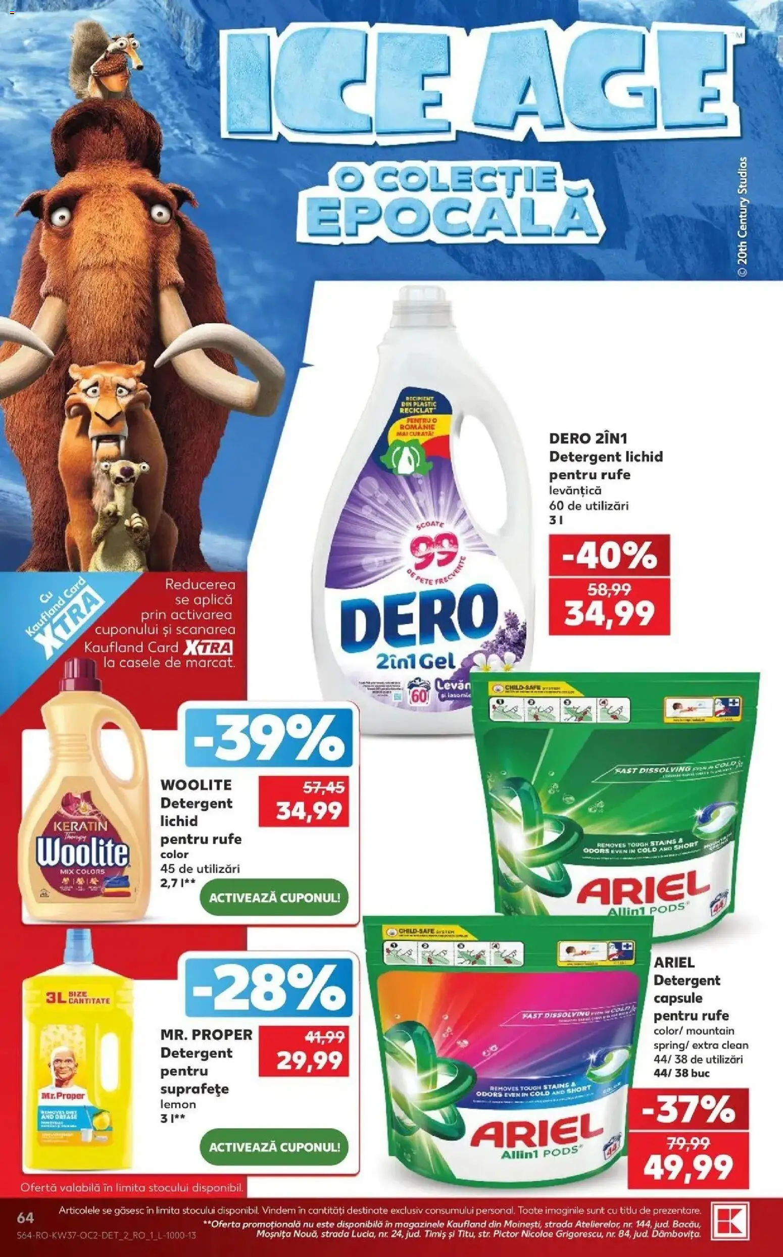 Kaufland Focșani 09.09.2026 - Revista si Oferta | Pagină: 64 | Produse: Clean, Aplică, Detergent